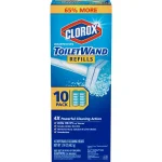 Clorox ToiletWand Disinfecting Disposable Toilet Cleaning Head Refills, 10-Count thumbnail 1