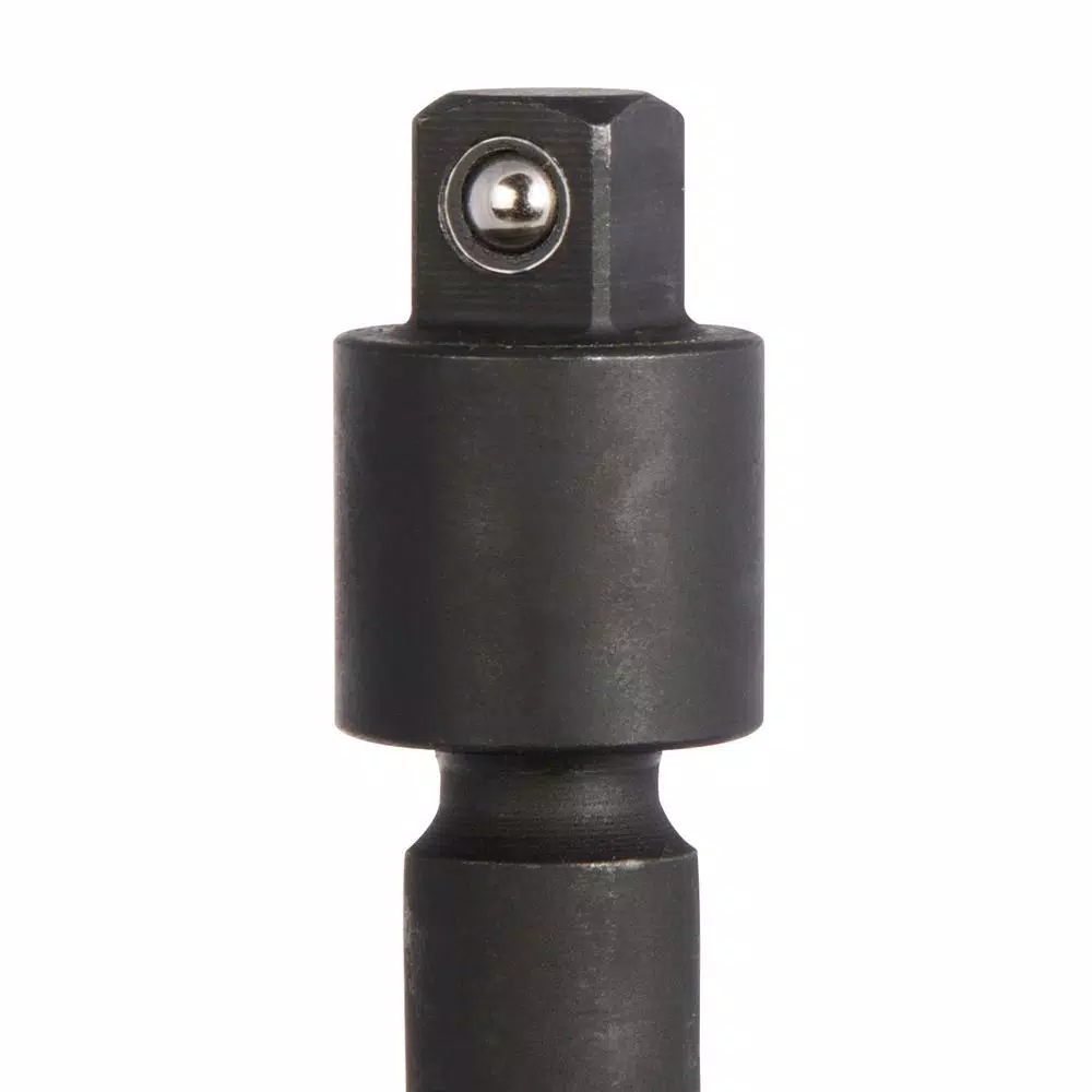 STEELMAN PRO 12 in. Pinless Swivel Impact Extension Bar, 1/2 in. Drive to 3/8 in. Drive