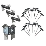 Husky 43-Piece Hex and Torx Key Set with Color-Coded Caddies thumbnail 1