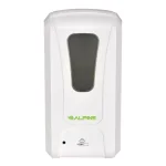 Alpine Industries 1200ml Automatic Wall Mount Foam Hand Sanitizer & Soap Dispenser, White thumbnail 1