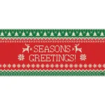 My Door Decor 7 ft. x 16 ft. Don't Open Until Christmas Garage Door Mural Banner thumbnail 1