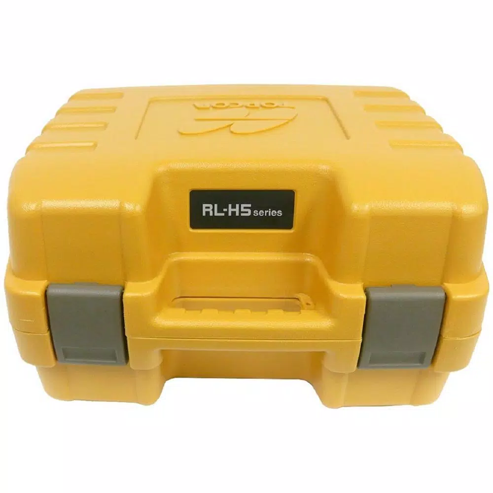 Topcon RL-H5A Rechargeable Horizontal Self-Leveling Rotary Laser Level with LS-100D Receiver