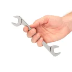 TEKTON 21 mm Angle Head Open End Wrench, 60° Offset, 4140 Chrome Moly Steel thumbnail 5