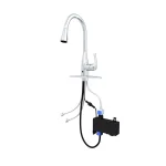 Flow Series Motion Activated Single-Handle Pull-Down Kitchen Faucet, Brushed Nickel (3-Pack) thumbnail 5
