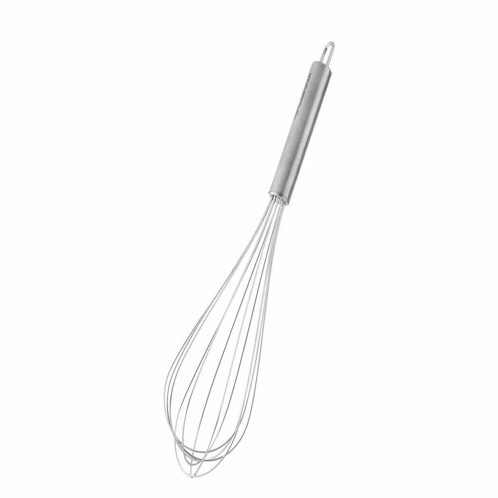 AMERCOOK Florina Stainless Steel Egg Whisk, Heat Resistant & Dishwasher Safe