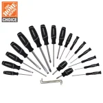 Husky 20-Piece Magnetic Screwdriver Set, Combination Drive Hand Tools thumbnail 1