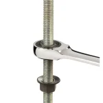 TEKTON 10 mm Stubby Ratcheting Combination Wrench, 6-Point Box End thumbnail 5
