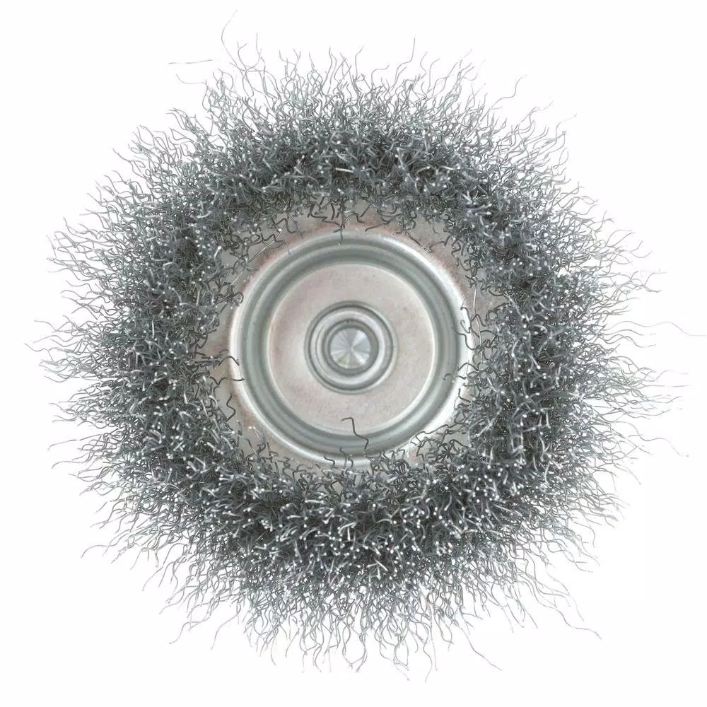 Avanti PRO 3 in. Steel Wire Cup Brush with 1/4 in. Shank