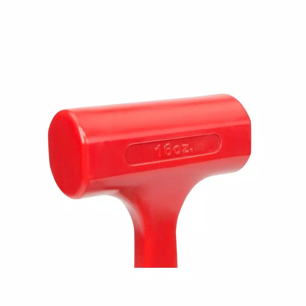 TEKTON 16 oz. Dead Blow Hammer with High-Impact Poly Jacket