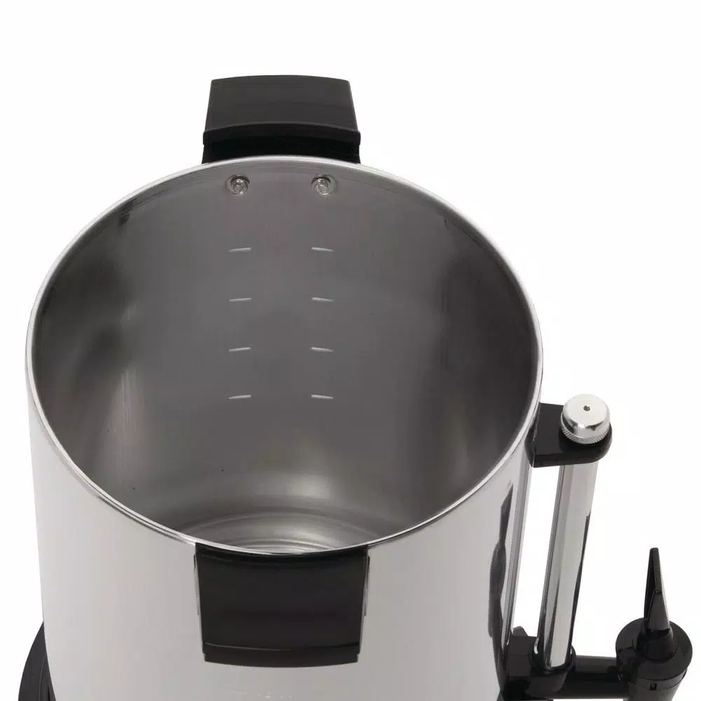 West Bend 55-Cup Commercial Aluminum Coffee Urn with Automatic Temperature Control