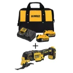 DEWALT 20V MAX Cordless Brushless Oscillating Multi-Tool Kit with (2) 5.0 Ah Batteries and Charger thumbnail 1