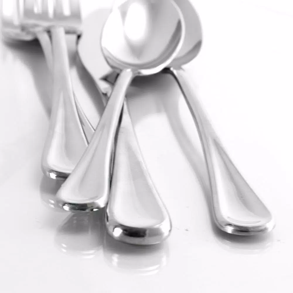 GIBSON elite York 20-Piece Stainless Steel Flatware Set, Service for 5