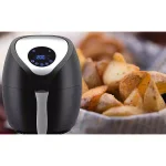 Emerald 1812 4.22 Qt Air Fryer with 1400W Power and Digital LED Touch Display, Black thumbnail 3