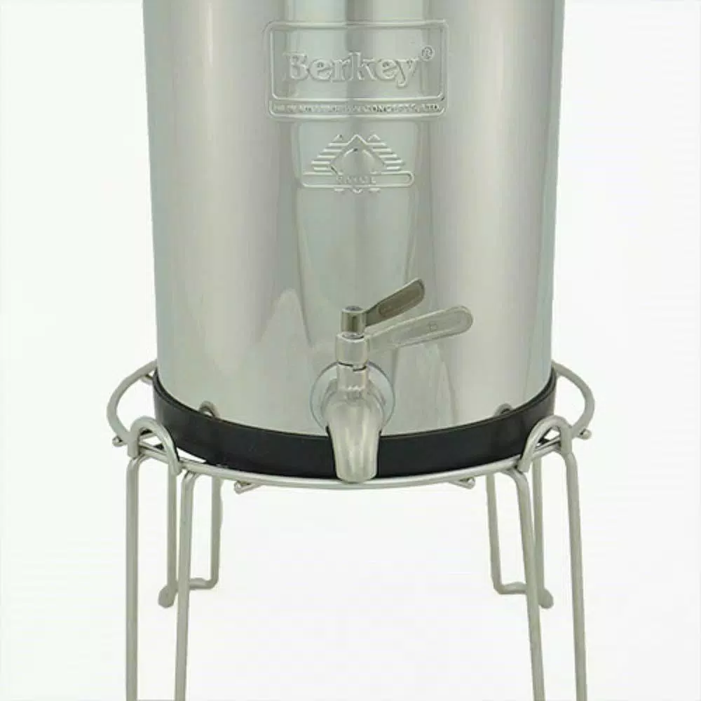 Berkey Polished Stainless Steel Water Filter Stand - Medium