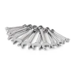 TEKTON 12-Piece Metric Stubby Combination Wrench Set, 8-19 mm thumbnail 2