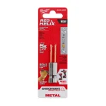 Milwaukee SHOCKWAVE 5/64 in. Titanium Drill Bit with Red Helix and 1/4 in. Hex Shank thumbnail 1
