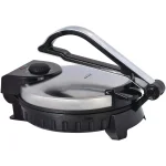 Brentwood Appliances TS-128 10 in. Nonstick Electric Tortilla Maker, Stainless Steel thumbnail 1