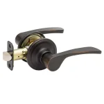 Copper Creek Scandinavian Kash Tuscan Bronze Passage Door Lever - Modern Interior Hardware thumbnail 1
