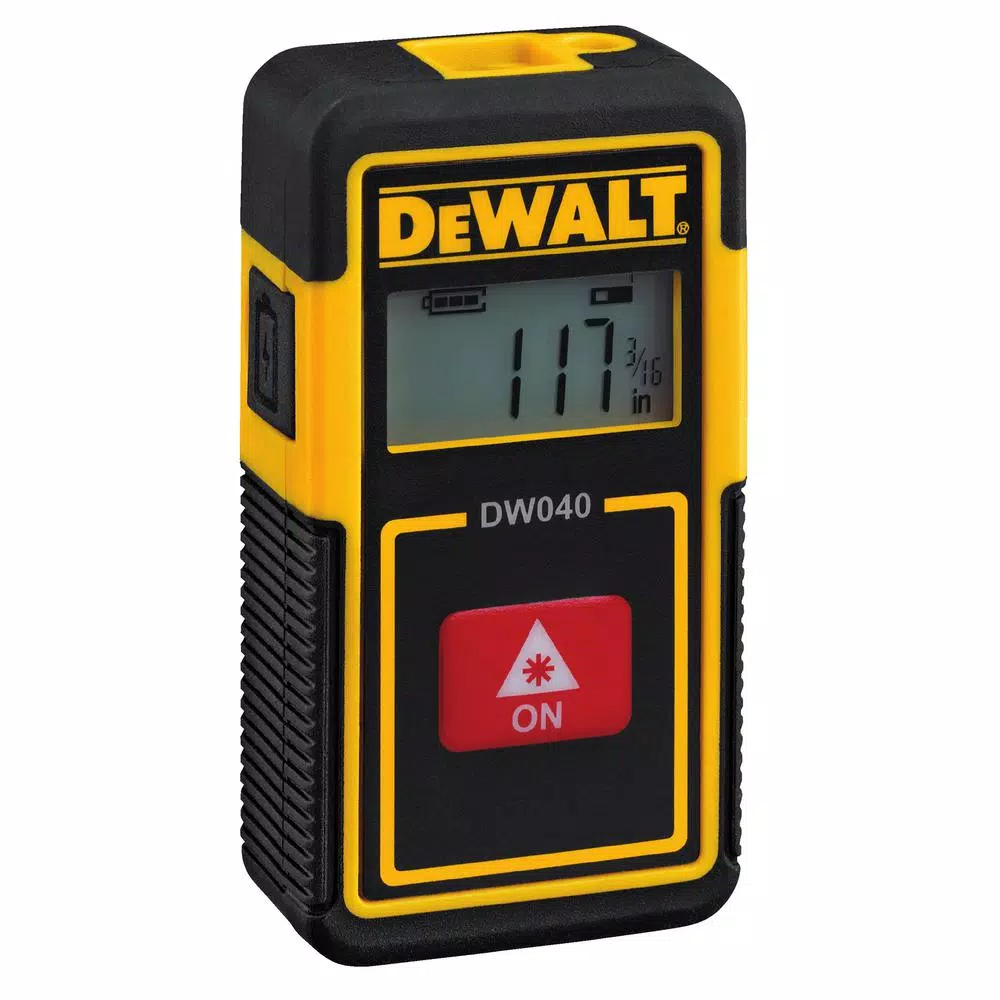 DEWALT 40 ft. Pocket Laser Distance Measurer and 25 ft. Tape Measure Combo