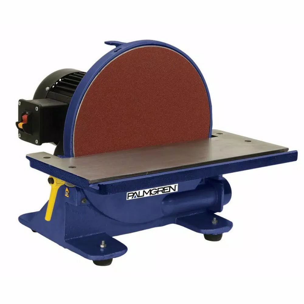 Palmgren 12 in. Disc Sander with 45° Tilting Table and Miter Gauge