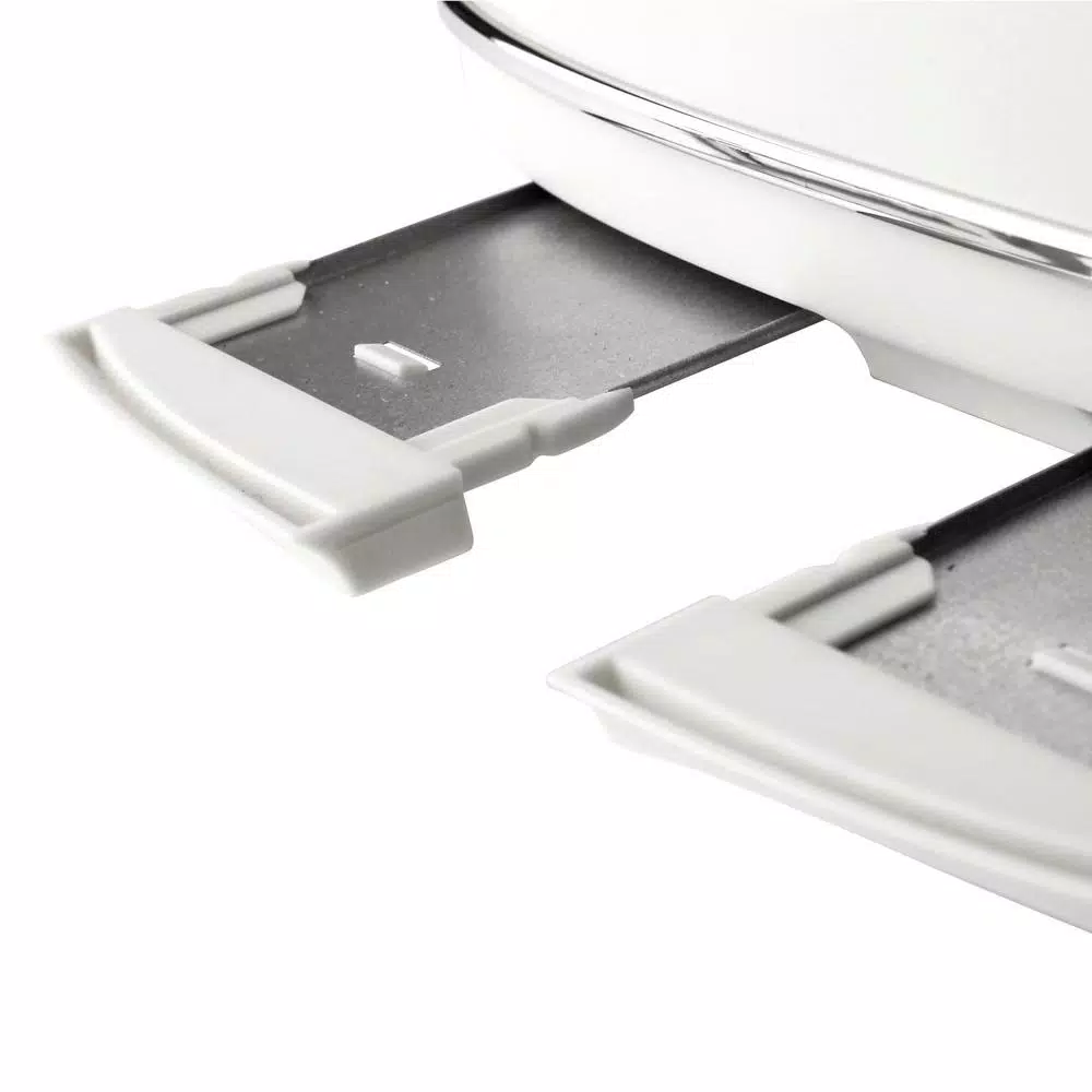 Haden Heritage 4-Slice Retro Wide Slot Toaster, 1500W, White