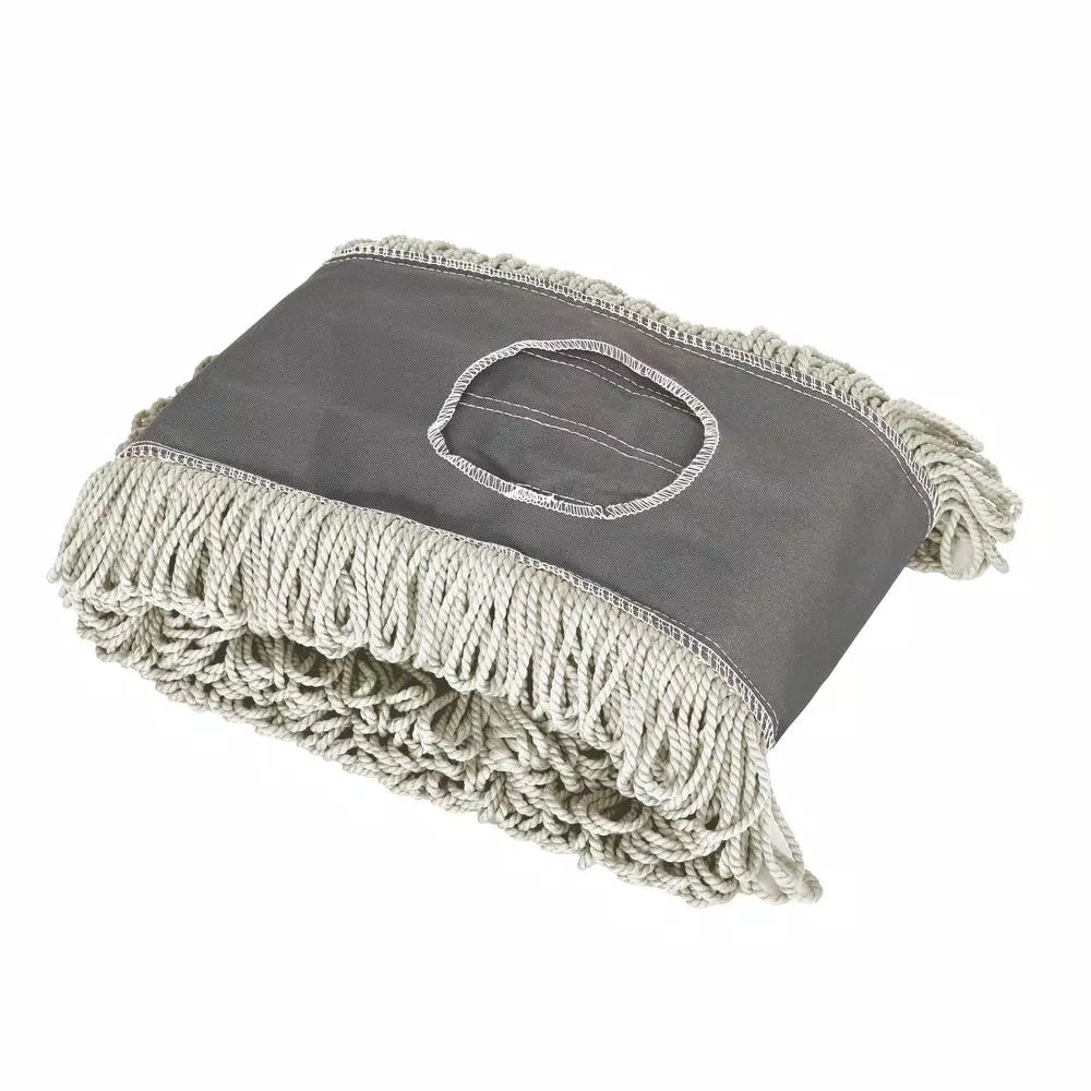 Alpine Industries 36 in. Cotton Dust Dry Mop Replacement Heads, 2-Pack