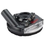 Milwaukee 4-1/2 in. Small Angle Grinder with Dust Shroud and Lock-On Switch, 11 Amp, 11,000 RPM thumbnail 2