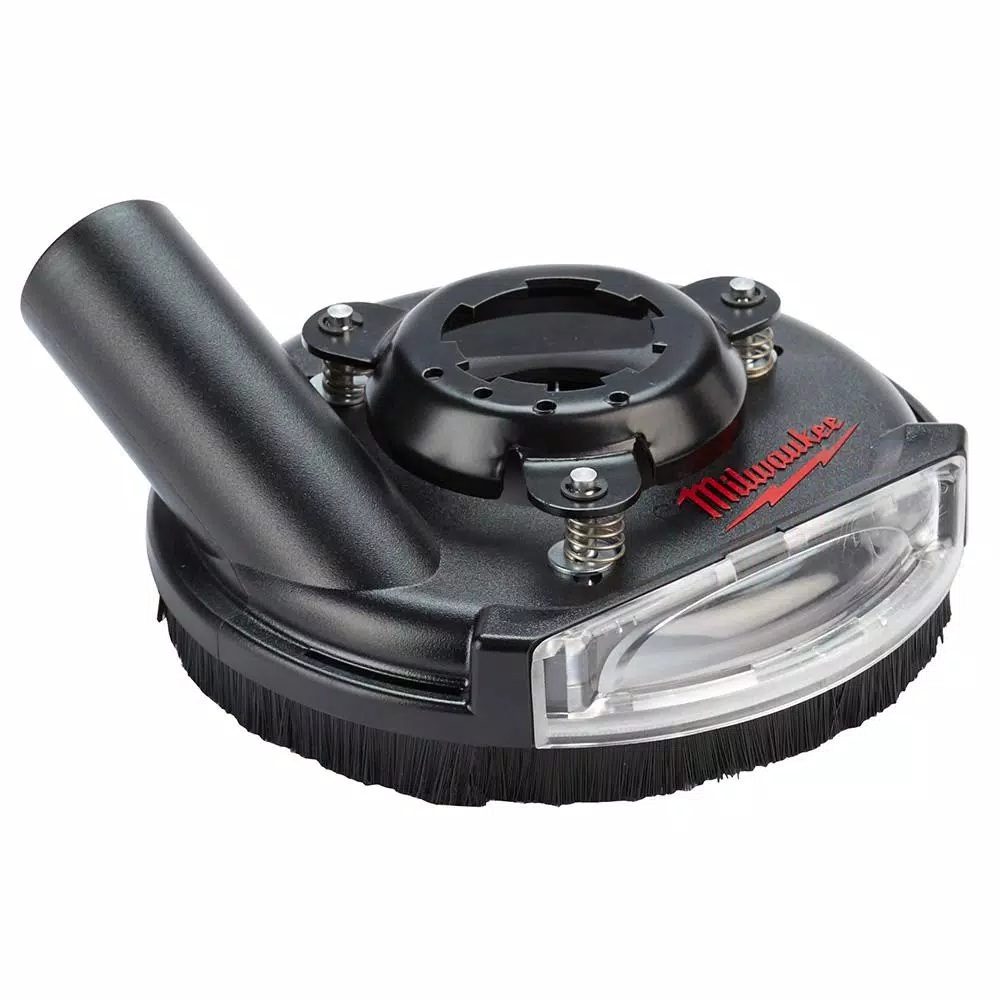 Milwaukee 4-1/2 in. Small Angle Grinder with Dust Shroud and Lock-On Switch, 11 Amp, 11,000 RPM
