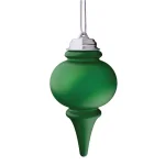 Xodus Innovations 9 in. Green LED Outdoor Hanging Finial Ornament with Light Sensor and Timer thumbnail 1