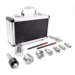 WEN 9-Piece MT2 Wood Lathe Drive and Live Center Kit with Aluminum Carrying Case thumbnail 3