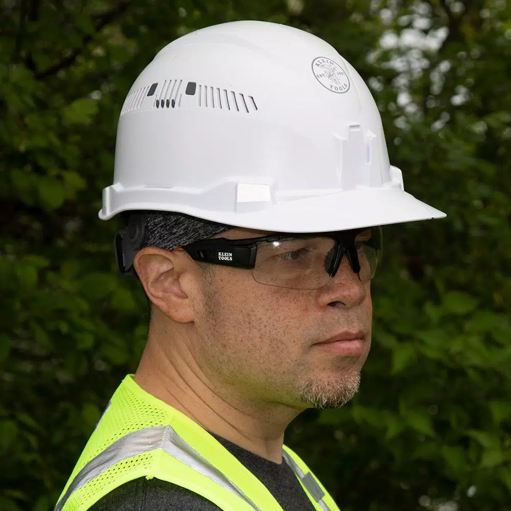 Klein Tools Professional Safety Glasses with Clear Anti-Fog and Scratch-Resistant Lenses