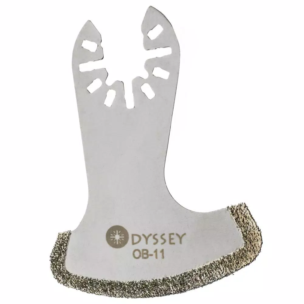 ODYSSEY 10-Piece Oscillating Multi-Tool Grout and Stone Cutting Blade Set