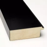 Amanti Art Corvino 41 in. W x 29 in. H Black Wood Framed Magnetic Memo Board thumbnail 3
