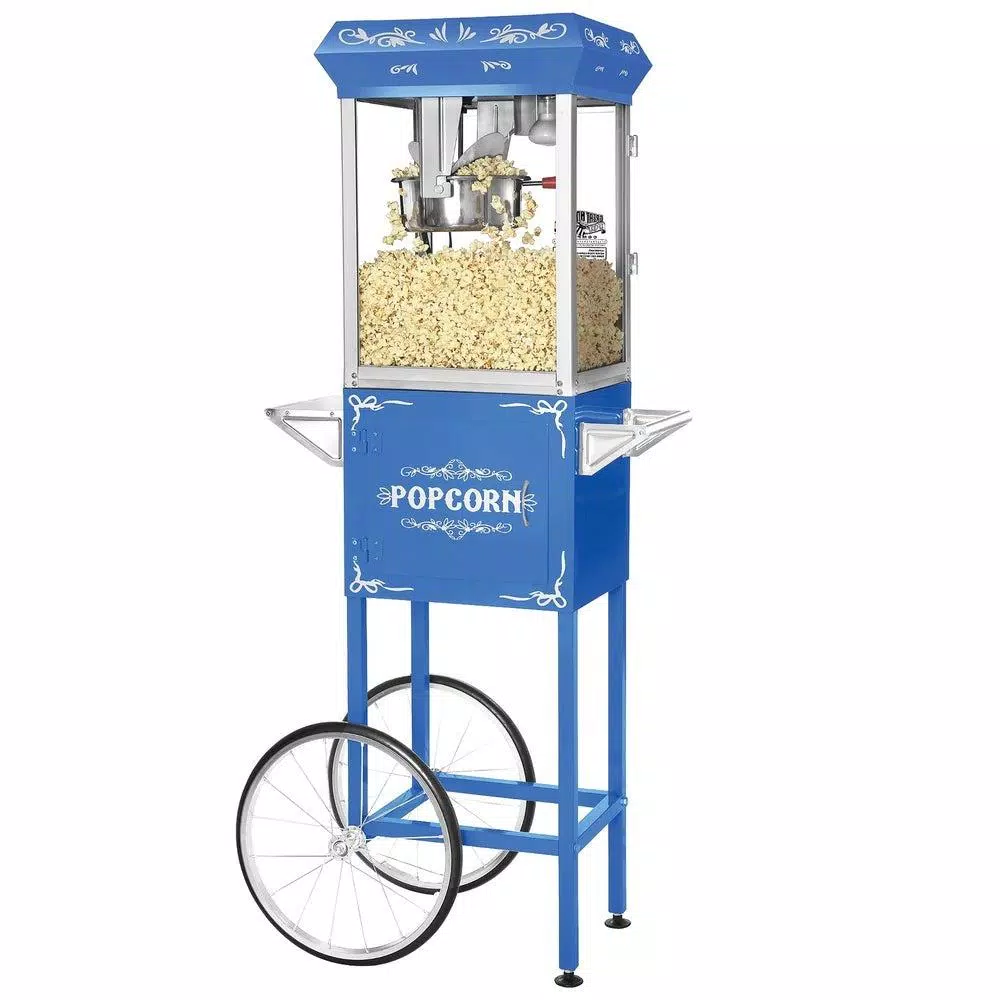 Great Northern Popcorn Blue Replacement Cart for 8 oz. Popcorn Machines