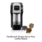 Hamilton Beach FlexBrew Black Single Serve Plus Coffee Maker - Brews Pods or Ground Coffee thumbnail 5