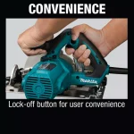 Makita HS7610 7-1/4 in. 14 Amp Corded Circular Saw with 24T Framing Blade thumbnail 7