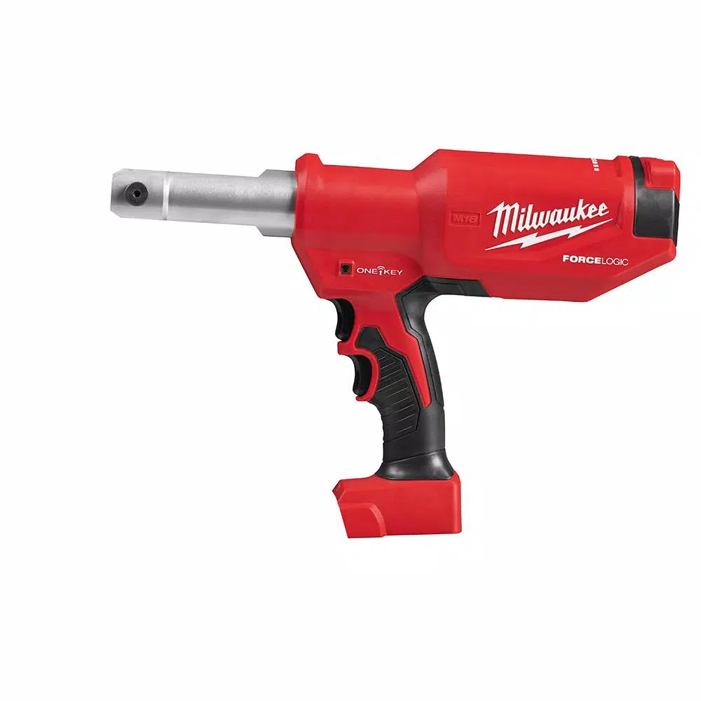 Milwaukee M18 FORCE LOGIC 6-Ton Pistol Utility Crimper, 18V Cordless (Tool-Only)