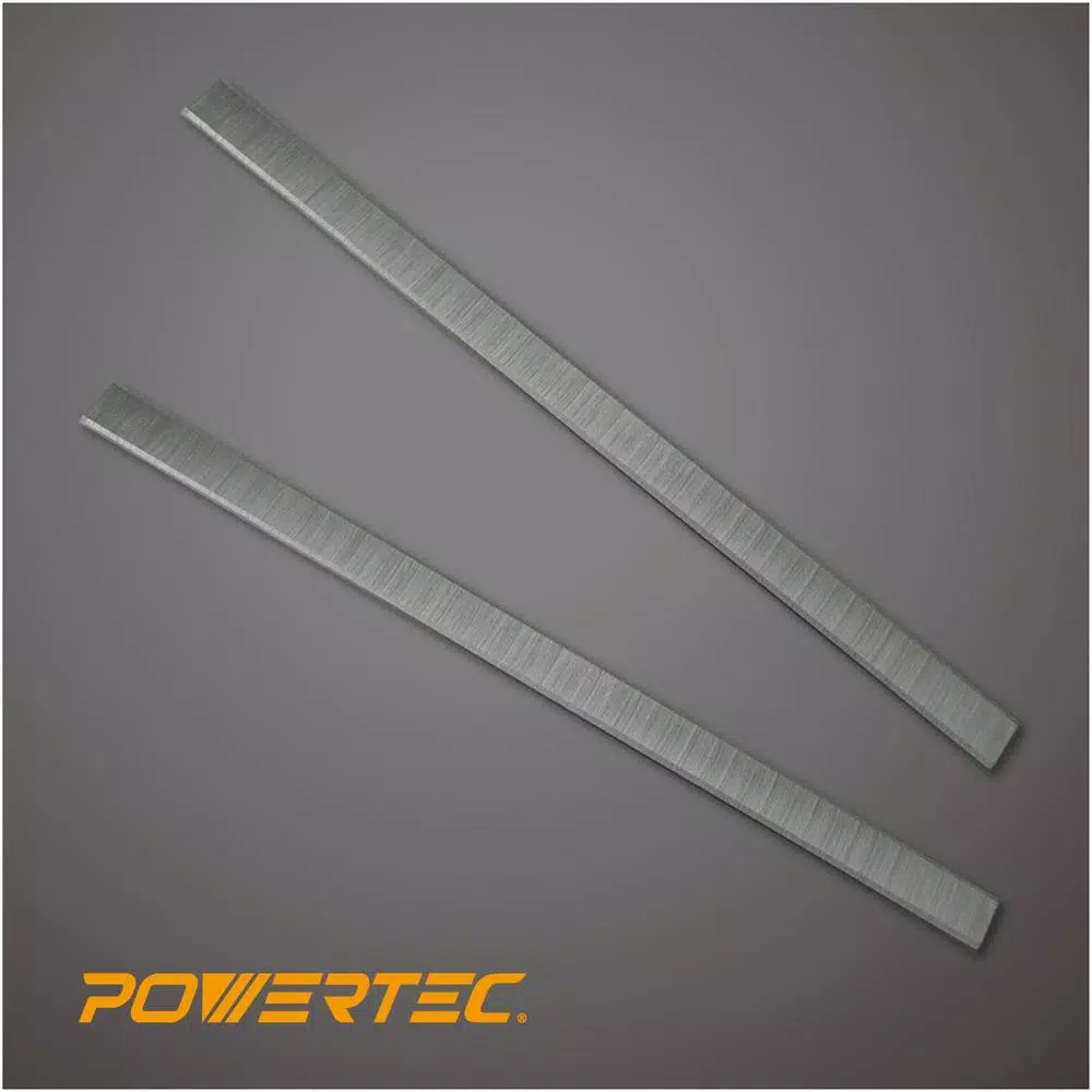 POWERTEC 12 in. High Speed Steel Planer Knives for Delta 22-540 and 22-547 (Set of 2)
