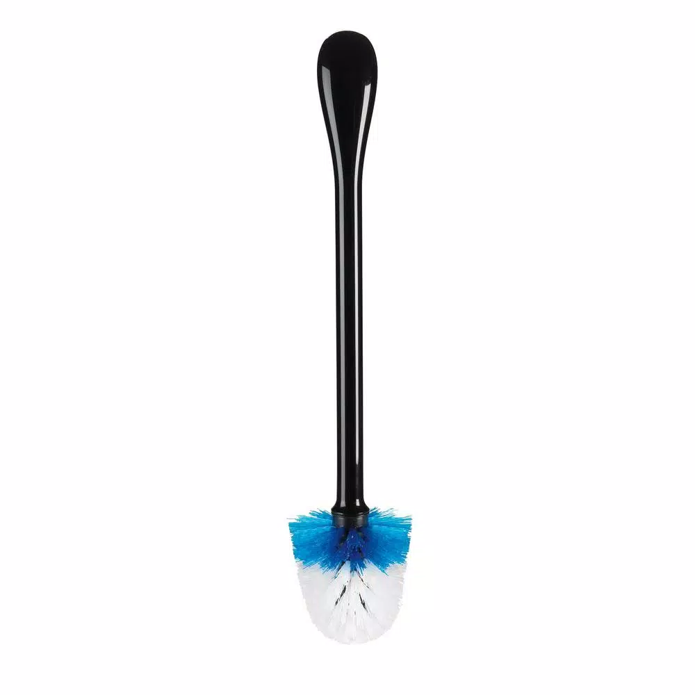 OXO Good Grips Compact Toilet Brush and Canister Set, Black