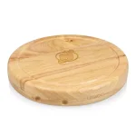 Picnic Time Circo Rubberwood Cheese Board and 4-Piece Stainless Steel Tool Set thumbnail 1