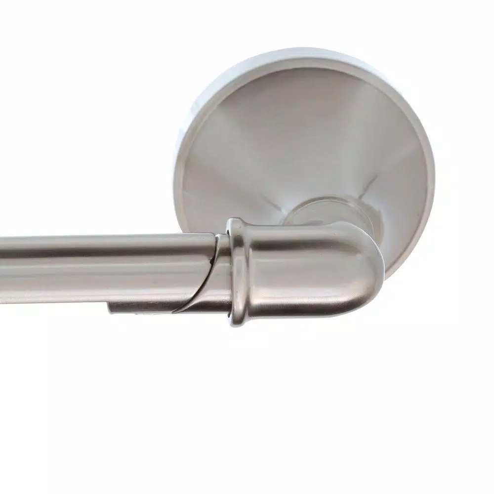 Delta Phoebe Pivoting Double Post Toilet Paper Holder in Brushed Nickel
