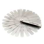 POWERTEC 26-Blade Feeler Gauge Set, 0.0015-0.025 in. Dual Marked Imperial and Metric thumbnail 1
