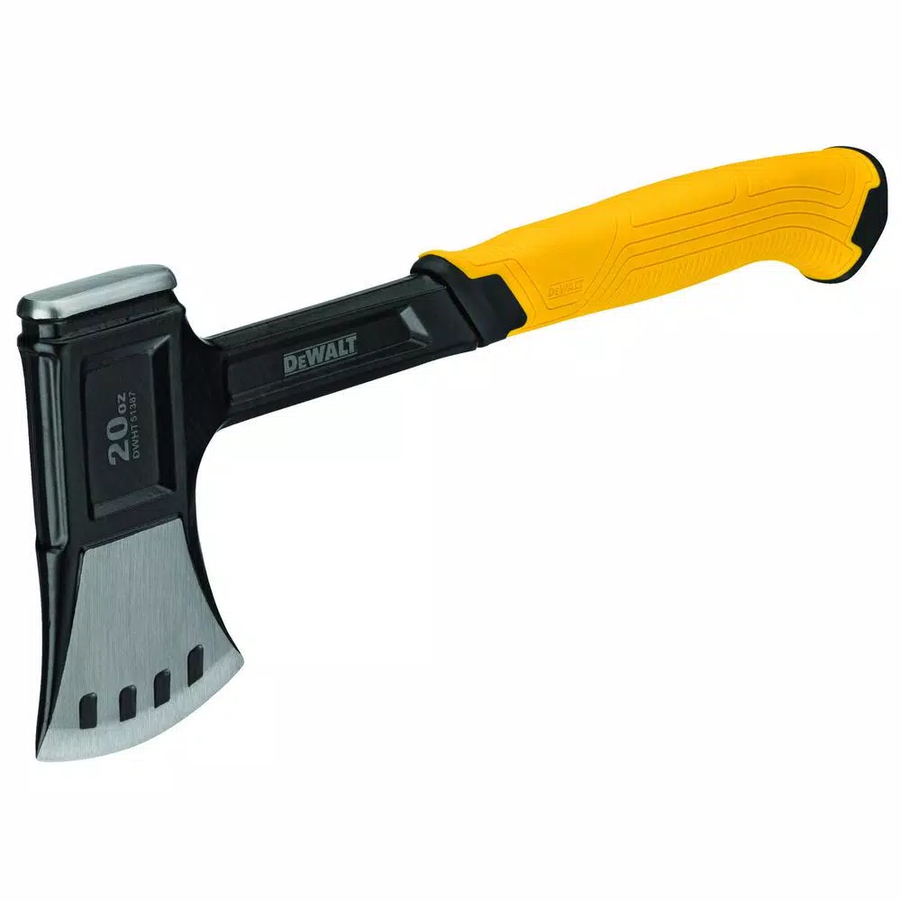 DEWALT 20 oz. Steel Campers Axe with 11.75 in. Handle and Plastic Sheath