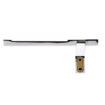 Italia Sorrento Polished Chrome Toilet Paper Holder, Solid Brass thumbnail 6