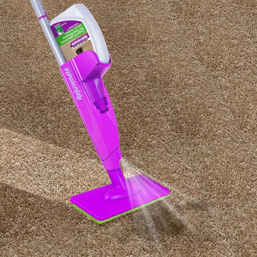 Rejuvenate Click N Clean Carpet Cleaner and Scrubber Attachment with 32 oz. Rejuvenate Spot and Stain Remover