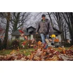DEWALT 20V MAX Cordless Hedge Trimmer Kit with 5.0 Ah Battery, Charger, and Bonus Handheld Leaf Blower thumbnail 3