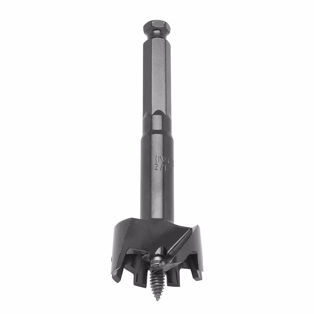 Milwaukee Selfeed 7-Piece High Speed Steel Wood Boring Auger Bit Set with Carrying Case