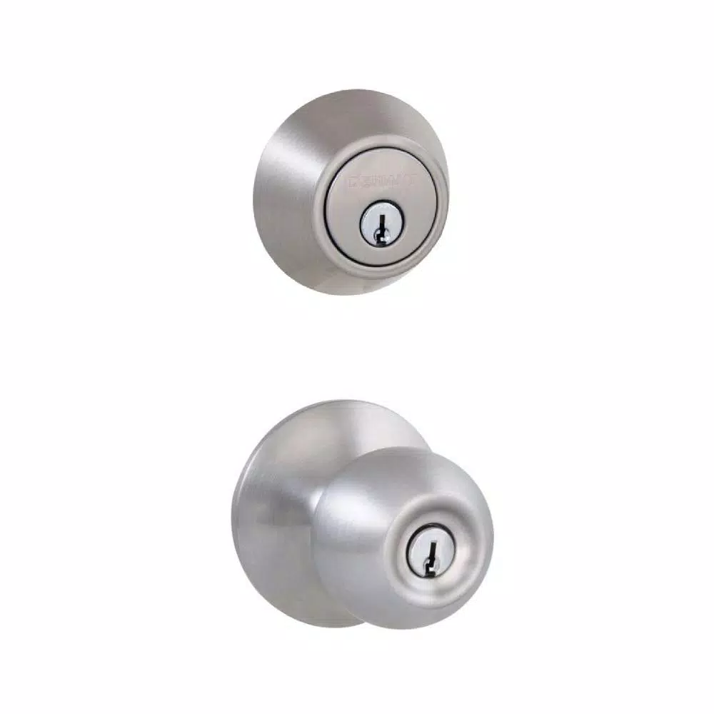 Defiant Saturn Stainless Steel Entry Combo Pack with Deadbolt