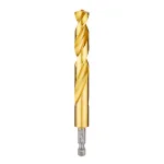 Milwaukee SHOCKWAVE 1/2 in. Titanium Twist Drill Bit with 1/4 in. Hex Shank thumbnail 5