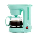 Holstein Housewares 5-Cup Drip Coffee Maker, Compact Design, Mint thumbnail 2